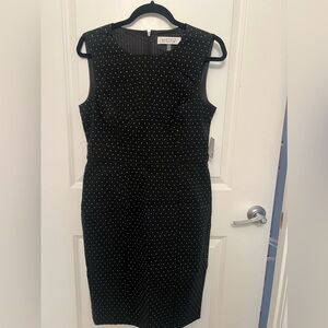 Kasper polka dots work dress
